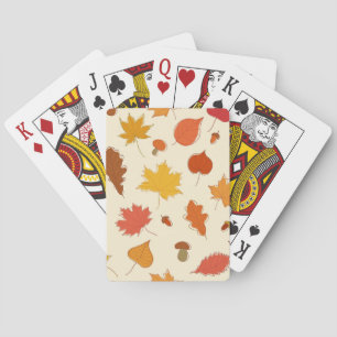 Jeu De Cartes Motif automne