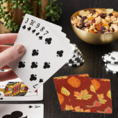 Jeu De Cartes Motif automne (In Situ)