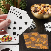 Jeu De Cartes Motif avec des chats (In Situ)