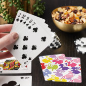 Jeu De Cartes motif avec des lapins de Pâques (In Situ)