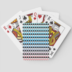 Jeu De Cartes Motif aztèque tribal d'Ombre