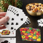 Jeu De Cartes Motif Bell Pepper (In Situ)