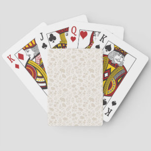 Jeu De Cartes Motif botanique minimal de luxe