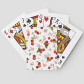 Jeu De Cartes Motif cerise 1 (dos)