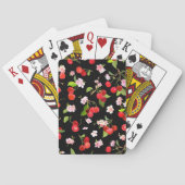 Jeu De Cartes Motif cerise 2 (dos)