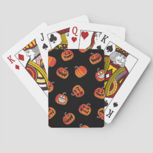 Jeu De Cartes motif citrouille