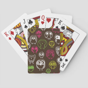 Jeu De Cartes Motif coloré d'arrière - plan de griffonnage de