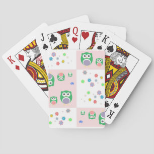 Jeu De Cartes Motif coloré de hibou pour les enfants 2