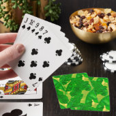 Jeu De Cartes Motif d'aquarelle feuille Banana (In Situ)