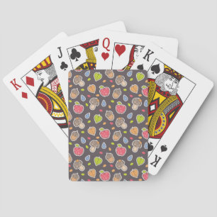 Jeu De Cartes motif d'automne