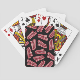 Jeu De Cartes Motif de bandes de lard