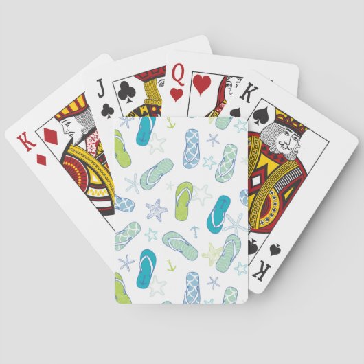 Jeu De Cartes Motif de bascule électronique (dos)