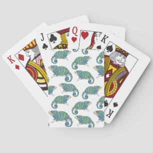 Jeu De Cartes Motif de caméléon
