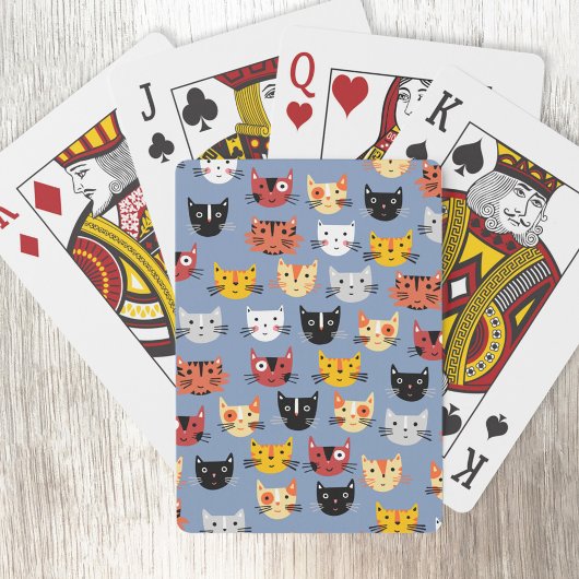 Jeu De Cartes Motif de chats mignons