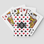 Jeu De Cartes Motif de combinaisons de cartes de poker Monogram (dos)