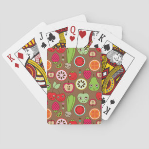 Jeu De Cartes Motif de cuisine à fruits