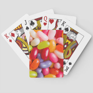 Jeu De Cartes Motif de fèves de gelée