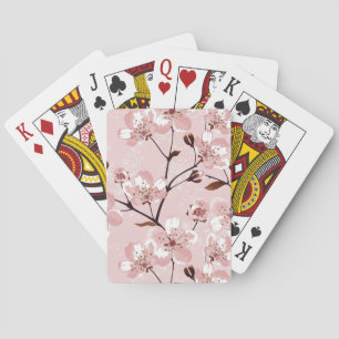 Jeu De Cartes Motif de fleurs de cerisier