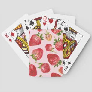 Jeu De Cartes Motif de fraises