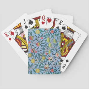 Jeu De Cartes Motif de grenade par William Morris