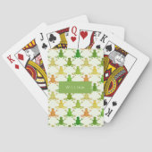 Jeu De Cartes Motif de grenouille (dos)