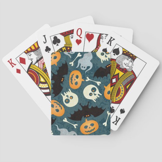 Jeu De Cartes Motif de Halloween (dos)