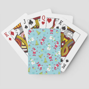 Jeu De Cartes Motif de la nouvelle année