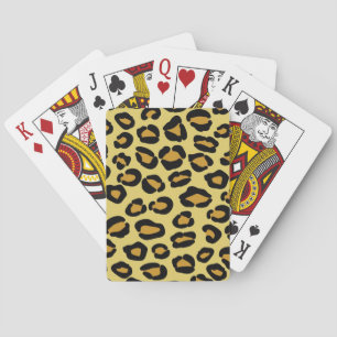 Jeu De Cartes Motif de léopard