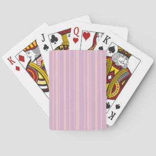 Jeu De Cartes Motif de ligne violet et rose