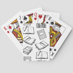 Jeu De Cartes Motif de livre
