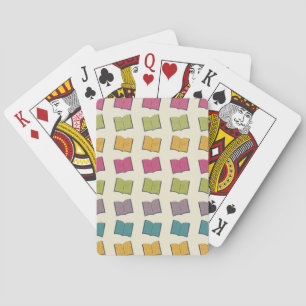 Jeu De Cartes Motif de livre