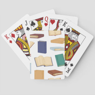 Jeu De Cartes Motif de livre