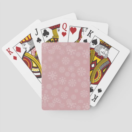 Jeu De Cartes Motif de Noël 34 (dos)