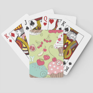 Jeu De Cartes Motif de petit gâteau