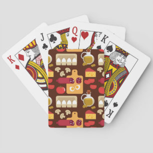 Jeu De Cartes Motif de pizza