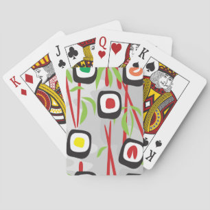 Jeu De Cartes Motif de sushi