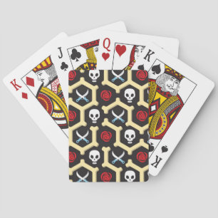 Jeu De Cartes Motif de thème Bandit