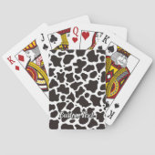 Jeu De Cartes Motif de vache Jouer des cartes (dos)