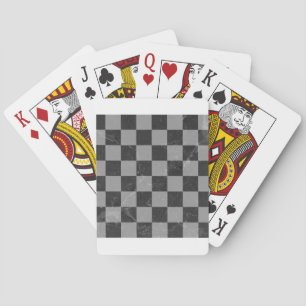 Jeu De Cartes Motif d'échecs