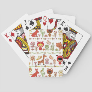 Jeu De Cartes Motif d'enfant et d'animaux