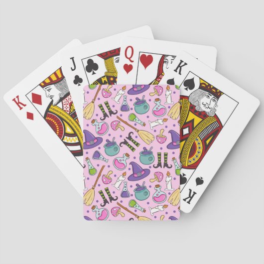 Jeu De Cartes Motif d'Halloween (dos)