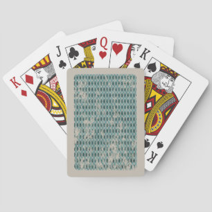 Jeu De Cartes Motif Diamond vintage