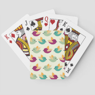Jeu De Cartes Motif d'oiseaux