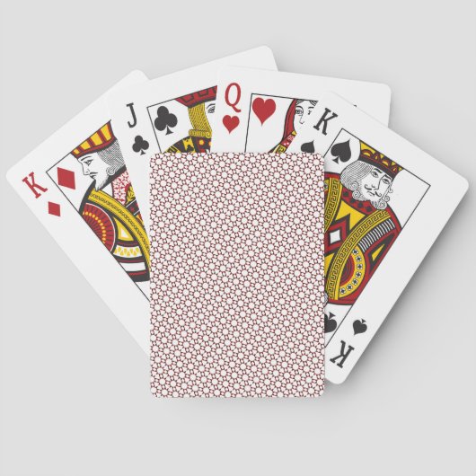 Jeu De Cartes Motif étoile éblouissant (dos)