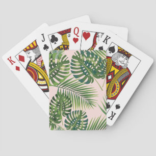 Jeu De Cartes motif feuille
