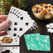 Jeu De Cartes motif feuille (In Situ)