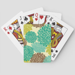 Jeu De Cartes Motif floral 5