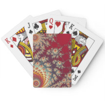 Motif floral en spirale