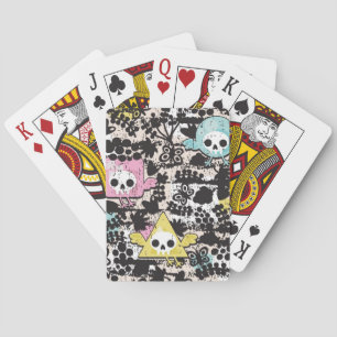 Jeu De Cartes Motif fou d'oiseaux