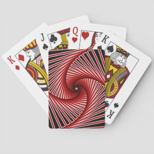Jeu De Cartes Motif fractal spiral